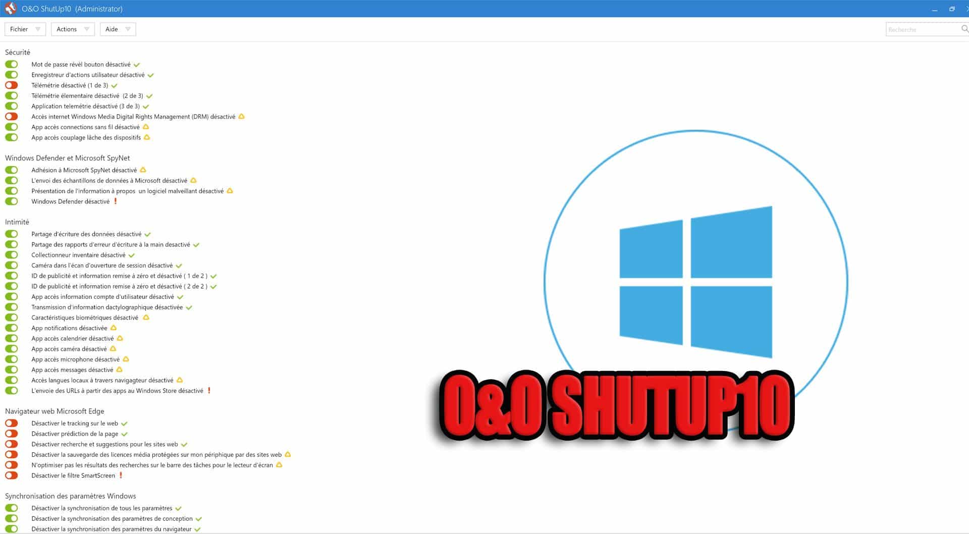o&o software gmbh o&o shutup10